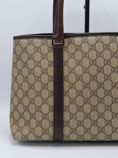 GUCCI SUPREME CANVAS TOTE