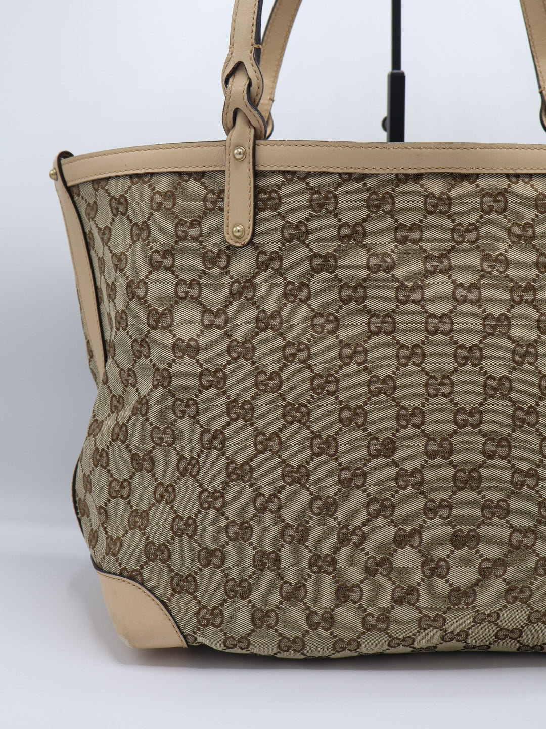GUCCI CRAFT CANVAS TOTE