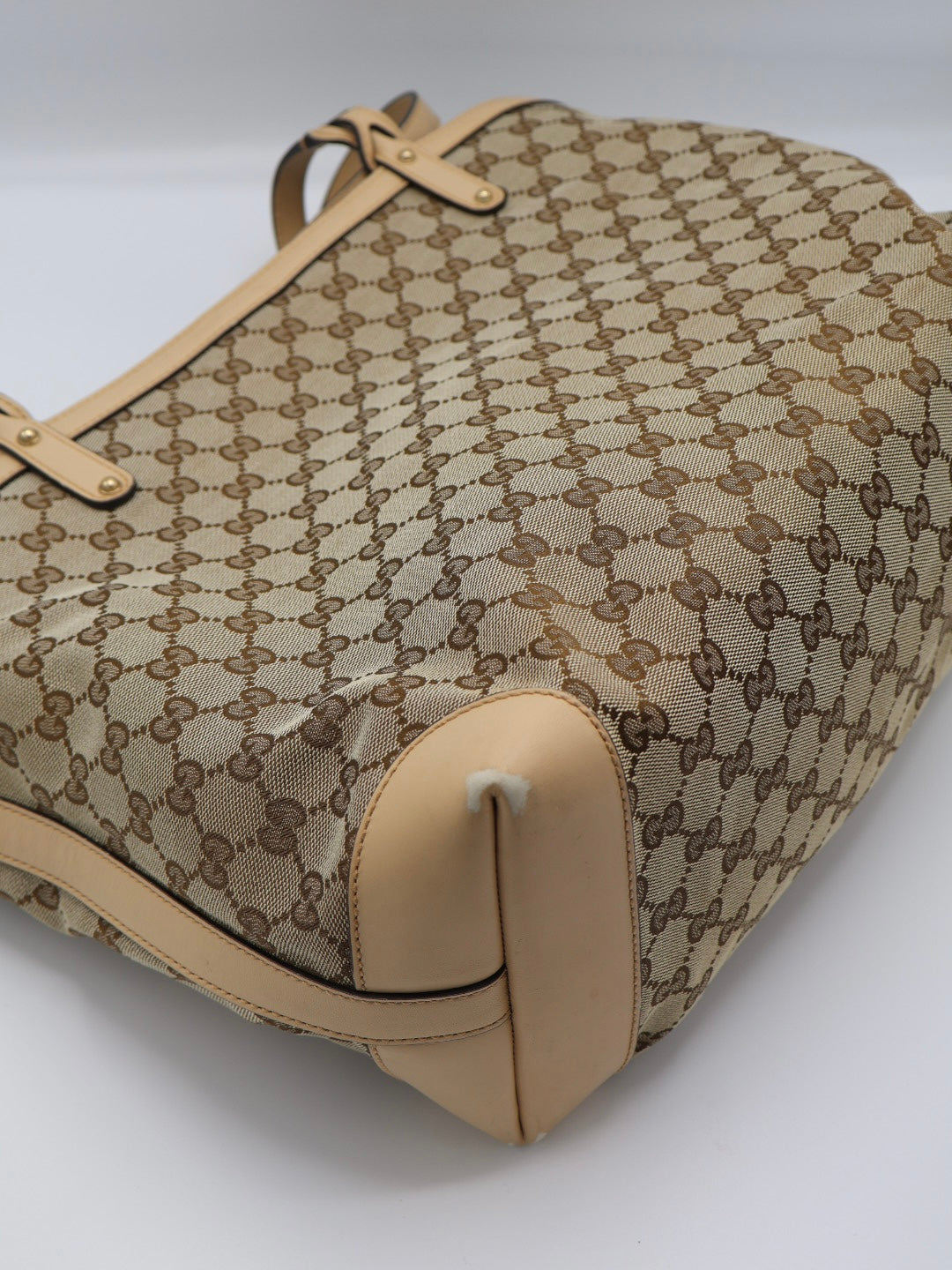 GUCCI CRAFT CANVAS TOTE