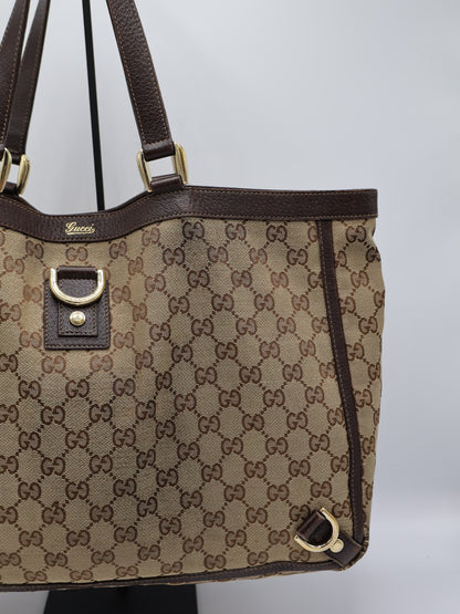 GUCCI ABBEY D-RING TOTE BAG