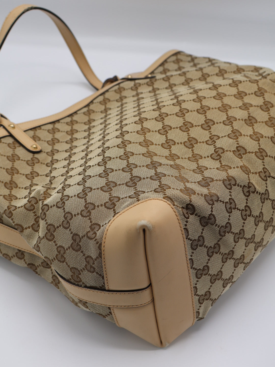 GUCCI CRAFT CANVAS TOTE