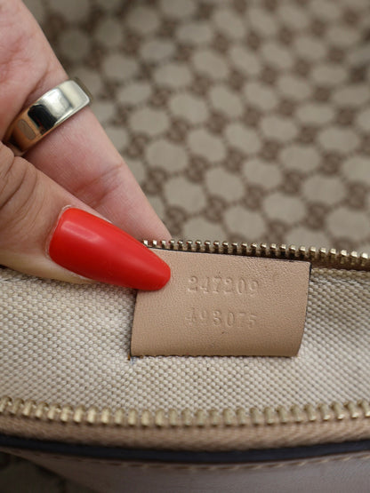 GUCCI CRAFT CANVAS TOTE