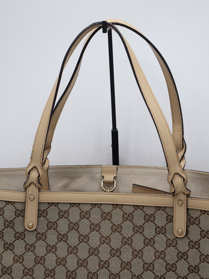 GUCCI CRAFT CANVAS TOTE