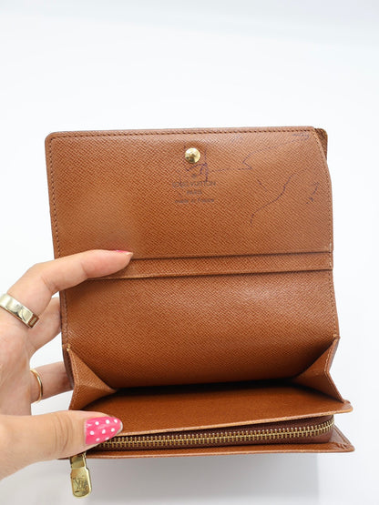 LOUIS VUITTON PORTEMONNEE GROOT