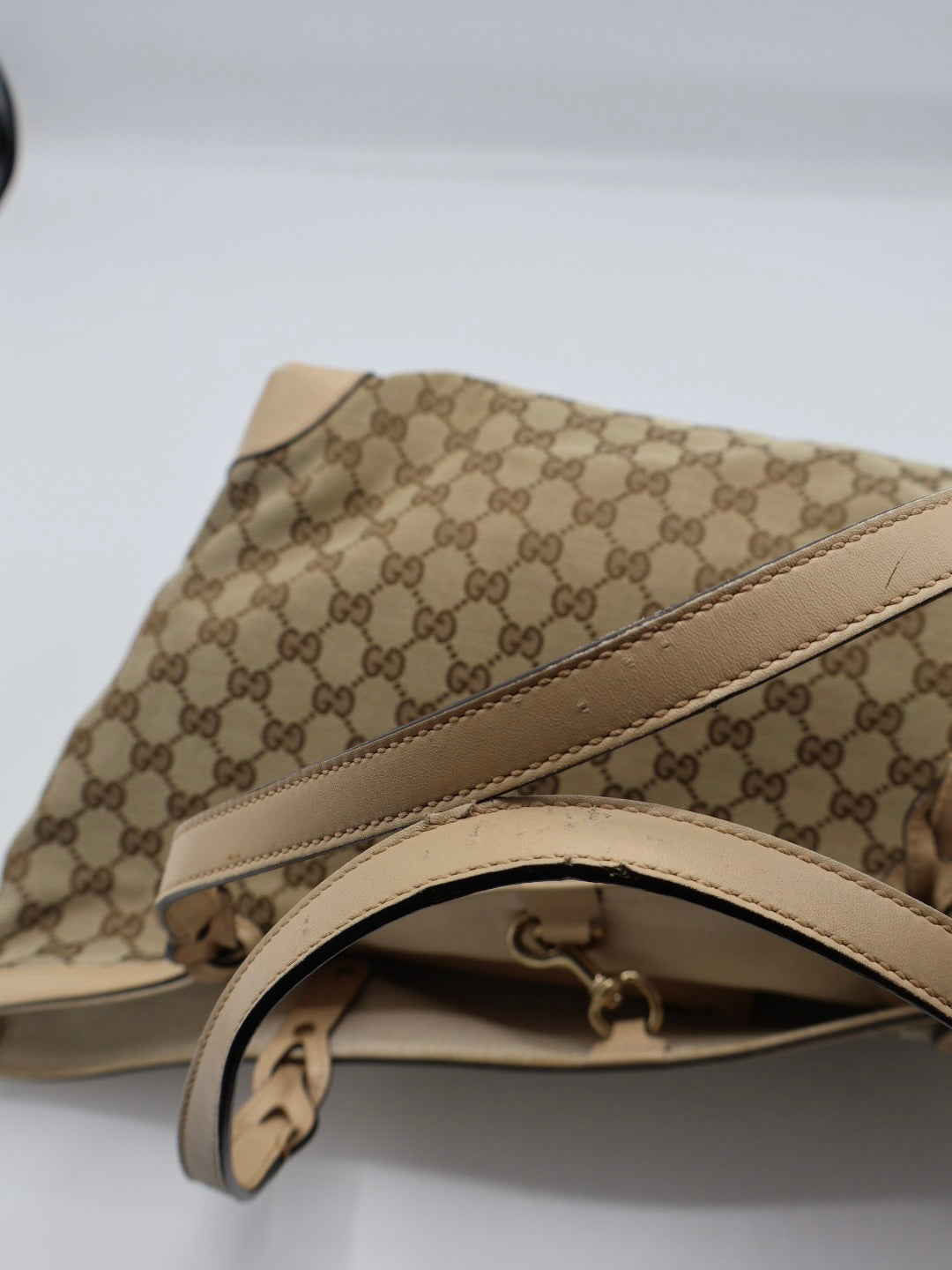 GUCCI CRAFT CANVAS TOTE