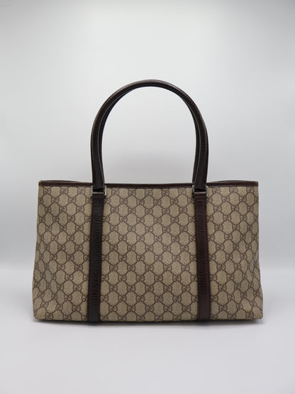GUCCI SUPREME CANVAS TOTE