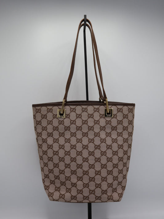 GUCCI CANVAS TOTE BAG