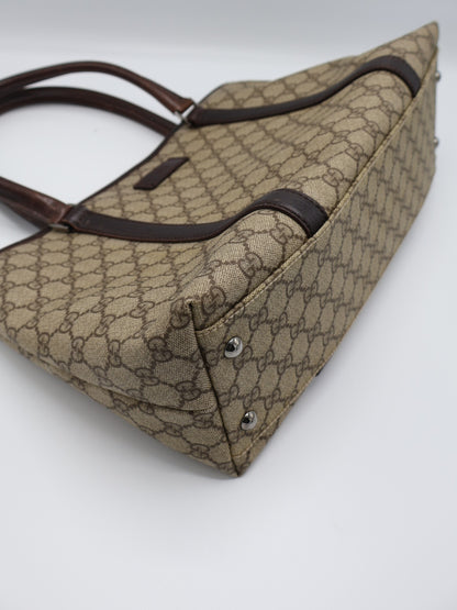 GUCCI SUPREME CANVAS TOTE
