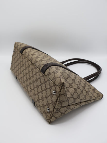 GUCCI SUPREME CANVAS TOTE