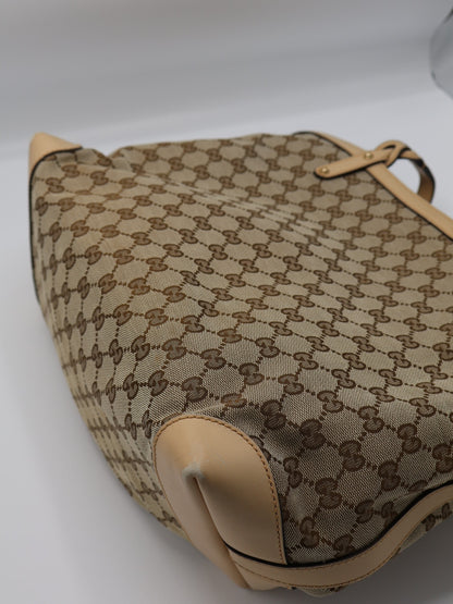 GUCCI CRAFT CANVAS TOTE