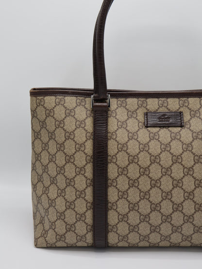 GUCCI SUPREME CANVAS TOTE