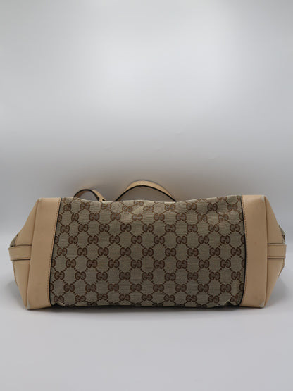 GUCCI CRAFT CANVAS TOTE