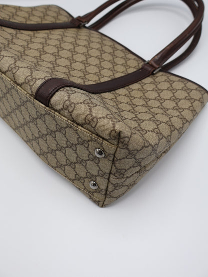 GUCCI SUPREME CANVAS TOTE