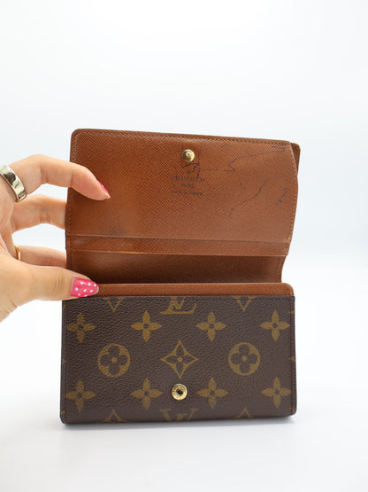 LOUIS VUITTON PORTEMONNEE GROOT