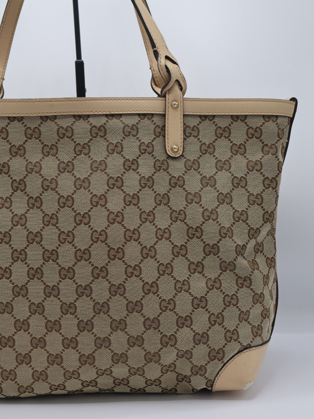 GUCCI CRAFT CANVAS TOTE