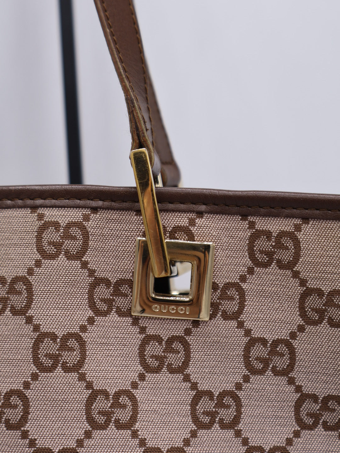 GUCCI CANVAS TOTE BAG