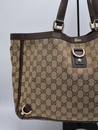 GUCCI ABBEY D-RING TOTE BAG