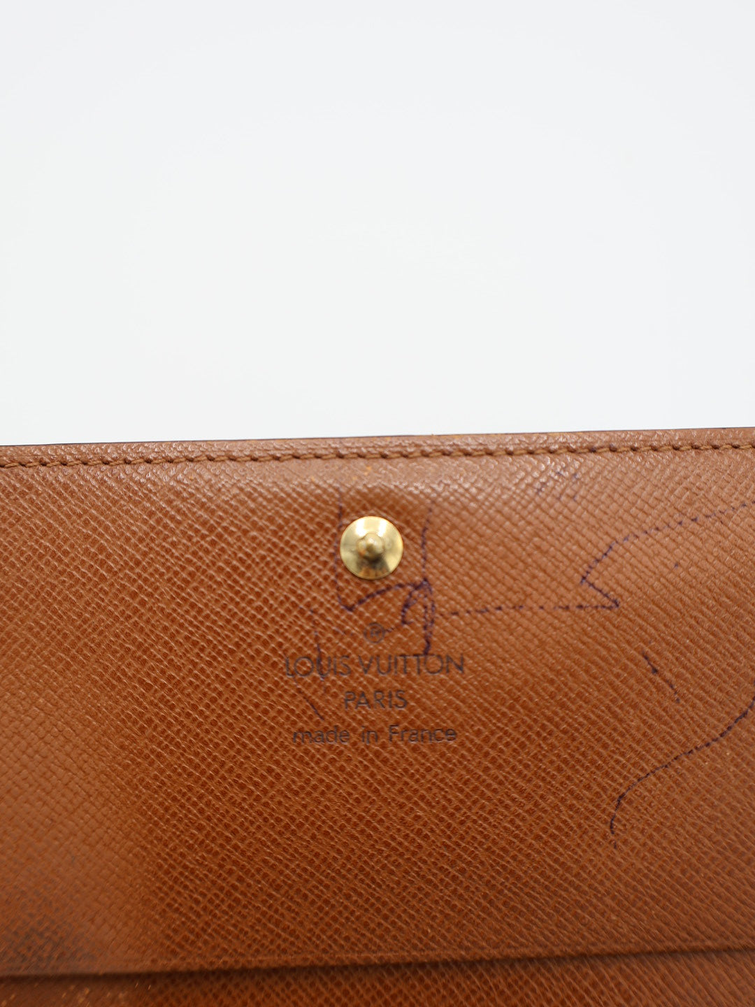 LOUIS VUITTON PORTEMONNEE GROOT