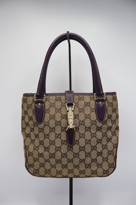 GUCCI CANVAS SMALL TOTE