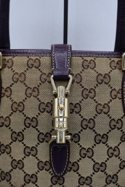 GUCCI CANVAS SMALL TOTE