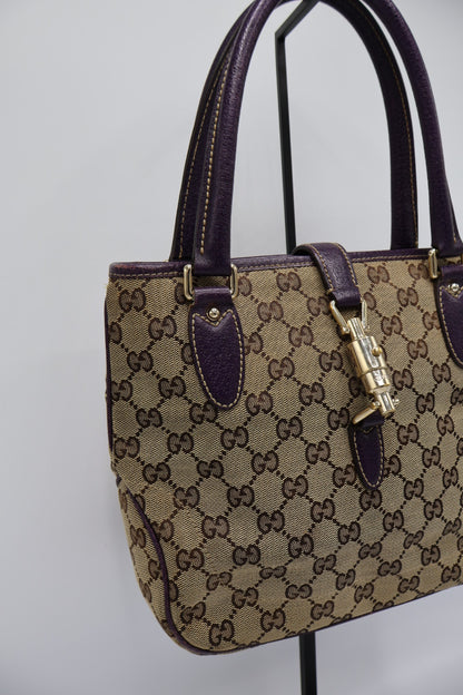 GUCCI CANVAS SMALL TOTE