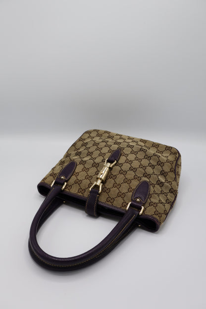 GUCCI CANVAS SMALL TOTE