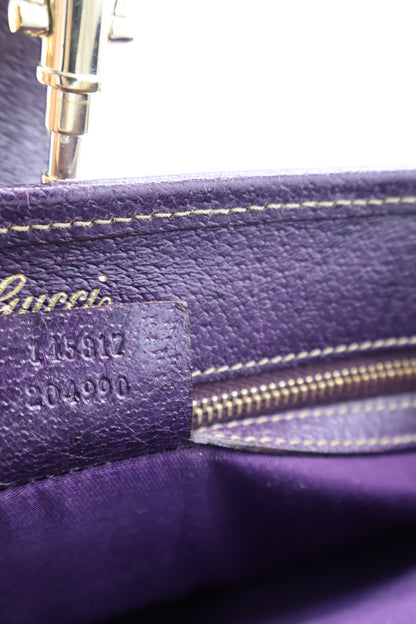 GUCCI CANVAS SMALL TOTE